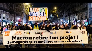 Réforme des retraites : l'intersyndicale et la gauche veulent mettre la pression sur Emmanuel Macron
