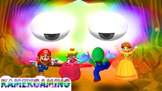 Mario Party 6 Minigames Peach Vs Daisy Vs Luigi Vs Mario #kamekgaming