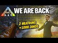 No No No MeatRunning 2 Cheaters Caves +1000 Dinos Aimboters Calling us Meshers is Crazy| ARK ASA X1