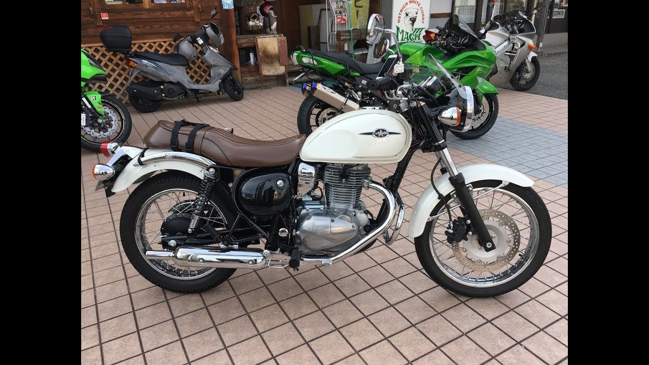 可愛い少女ライダー 2016 Kawasaki ESTRELLA250 2016 カワサキ