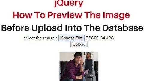 jQuery 3.3.1 image preview before upload asp net
