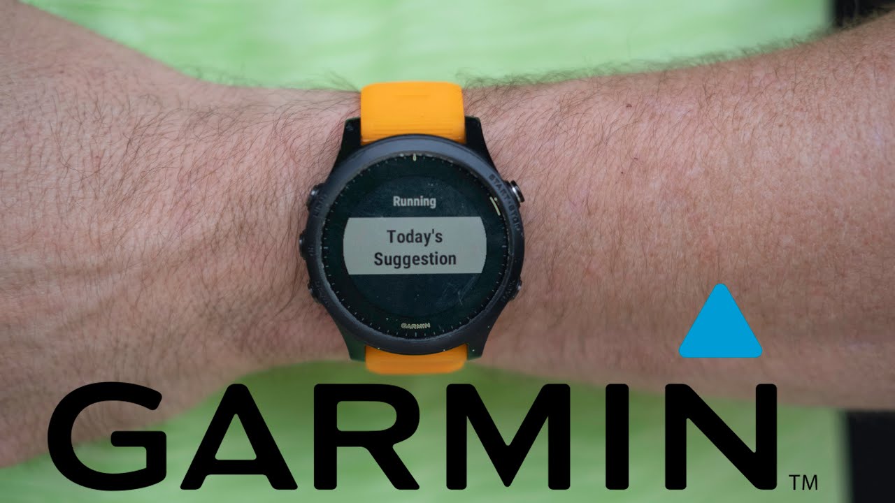 GARMIN's suggested workout // A first YouTube