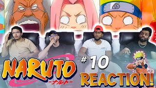 Naruto - Episode 10 | The Forest of Chakra | REACTION + REVIEW