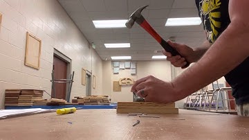 Hammering nails