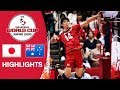 JAPAN vs. AUSTRALIA - Highlights | Men's Volleyball World Cup 2019