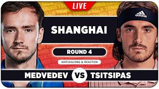 MEDVEDEV vs TSITSIPAS • ATP Shanghai 2026 • LIVE Tennis Watchalong News