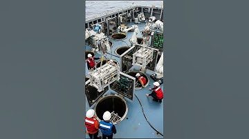 Mind-bending automation: robots deploying #Automation #RobotArmy #NavalOps #viral #shorts #mustwatch