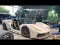 Hướng dẫn tự chế tạo Ferrari | process of self-molding from foam form for homemade ferrari