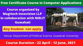 50 Days Free Certificate Course in Computer Applications | Skill Development Training programme screenshot 2