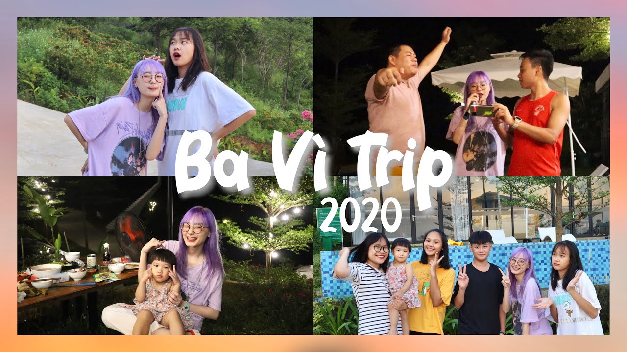 homestay ở ba vì 2022 New Travel Vlog | BA VÌ TRIP 2020 cùng gia đình | Miha Chan ❤️