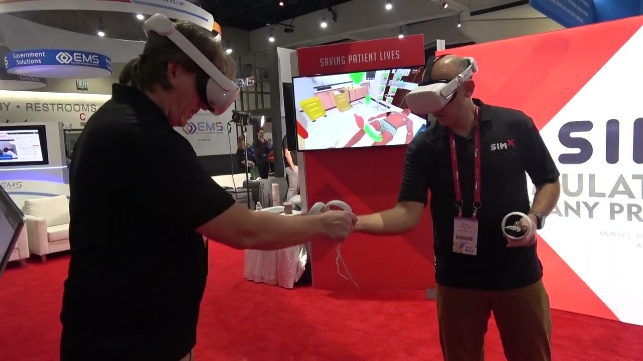 The Latest SimX Virtual Reality Technologies at IMSH 2024