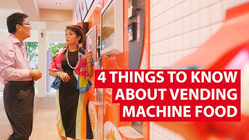 4 Things To Know About Vending Machine Food | Game Changers | CNA Insider