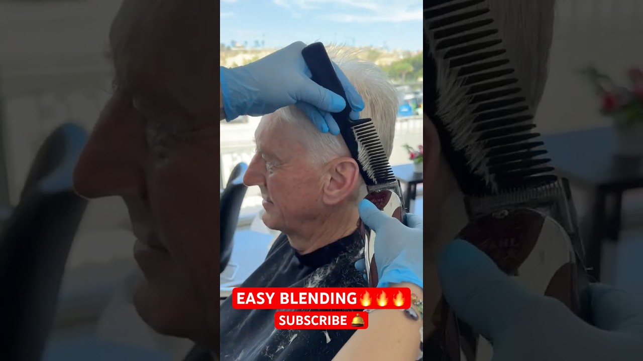 ЛЕГКАЯ СТРИЖКА ДЛЯ МУЖЧИН, КЛАССИЧЕСКАЯ КОРОТКАЯ, С УДОБНЫМ СМЕШИВАНИЕМ! 🔥🔥🔥 