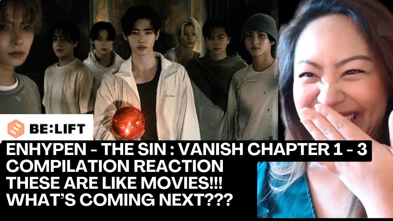 ENHYPEN (엔하이픈) THE SIN:VANISH Chapters 1-3 Compilation Reaction #enhypen #thesinvanish #엔하이픈 #knife