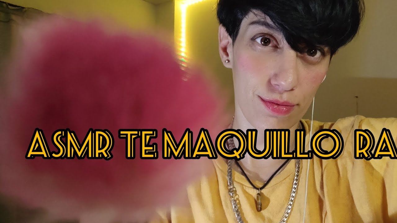 ASMR TE MAQUILLO RAPIDO PARA TU 2024
