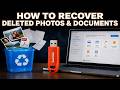 Recover Deleted Files for Free (Up to 1GB) — PC & USB Flash Drive