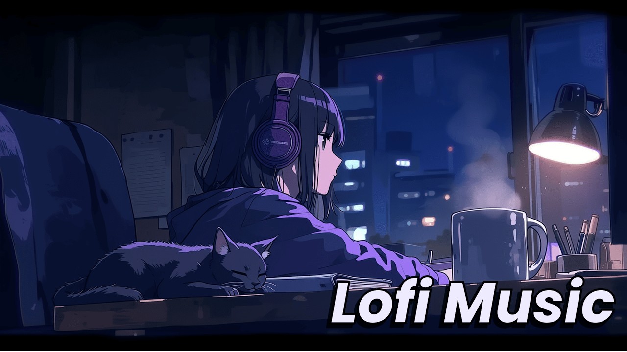 Lofi Music – Quiet Study Night 🌙