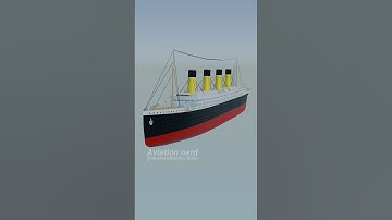 RMS Titanic Part 3 in blender #shiplovers #titanic #blender3d