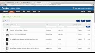 Enable or Disable Products