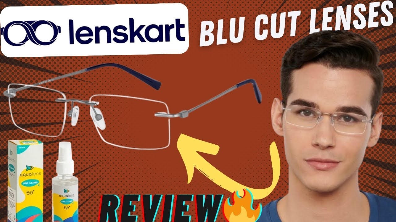 Lenskart Computer Glasses Unboxing & Review including Aqua Lens Cleaner Review🔥