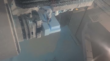 milling Ureol with insane feed and speed - KERN micro