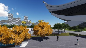 Sijin Sun Lumion Exercise 2014  Hefei New Zone Master Plan