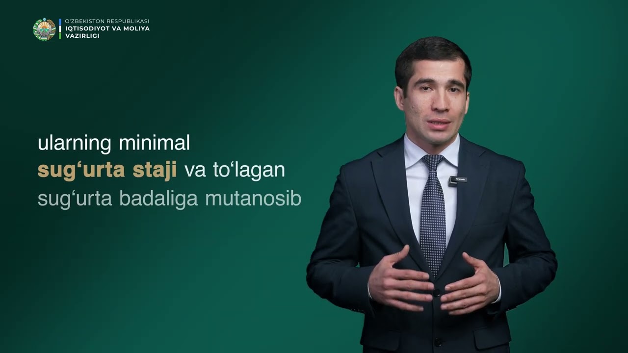 2026-yildan boshlab Davlat ijtimoiy sug‘urtasi tizimi bo‘yicha qanday o‘zgarishlar amalga oshiriladi