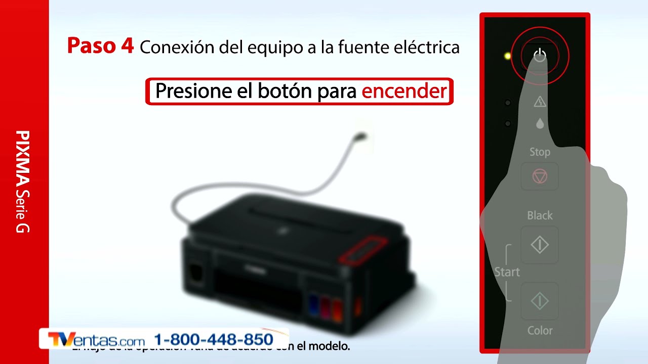 IMPRESORA MULTIFUNCIÓN CANON PIXMA G3101. GUÍA DE INSTALACIÓN - YouTube