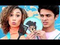 PANCAKE CHALLENGE ft. MyLifeasEva and Brent Rivera | Brent Vs Eva