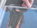 How-to Install Clear Plastic In Screen Frame - Part 1