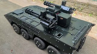 homemade Armored vehicle 8x8, part 11 |rc action homemade