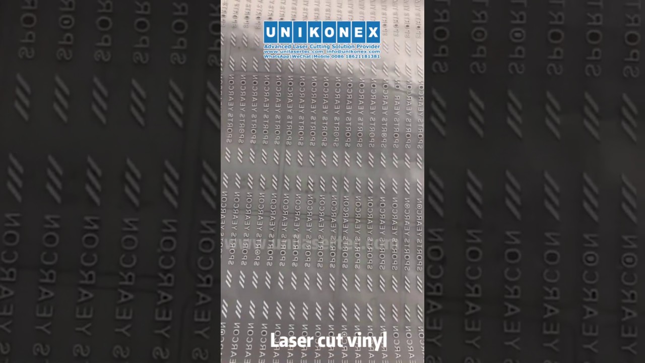 Laser Cut Vinyl, Vinyl Laser Cutting, Vinyl Cutting Machine YouTube