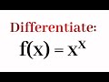 Can You Differentiate This Exponential Function | Must-Know Calculus Tricks!