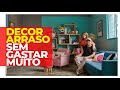 ESSA CASA É UM ARRASO! DECORAR GASTANDO POUCO, COM DEIAS SIMPLES, CORES E GARIMPOS INTELIGENTES