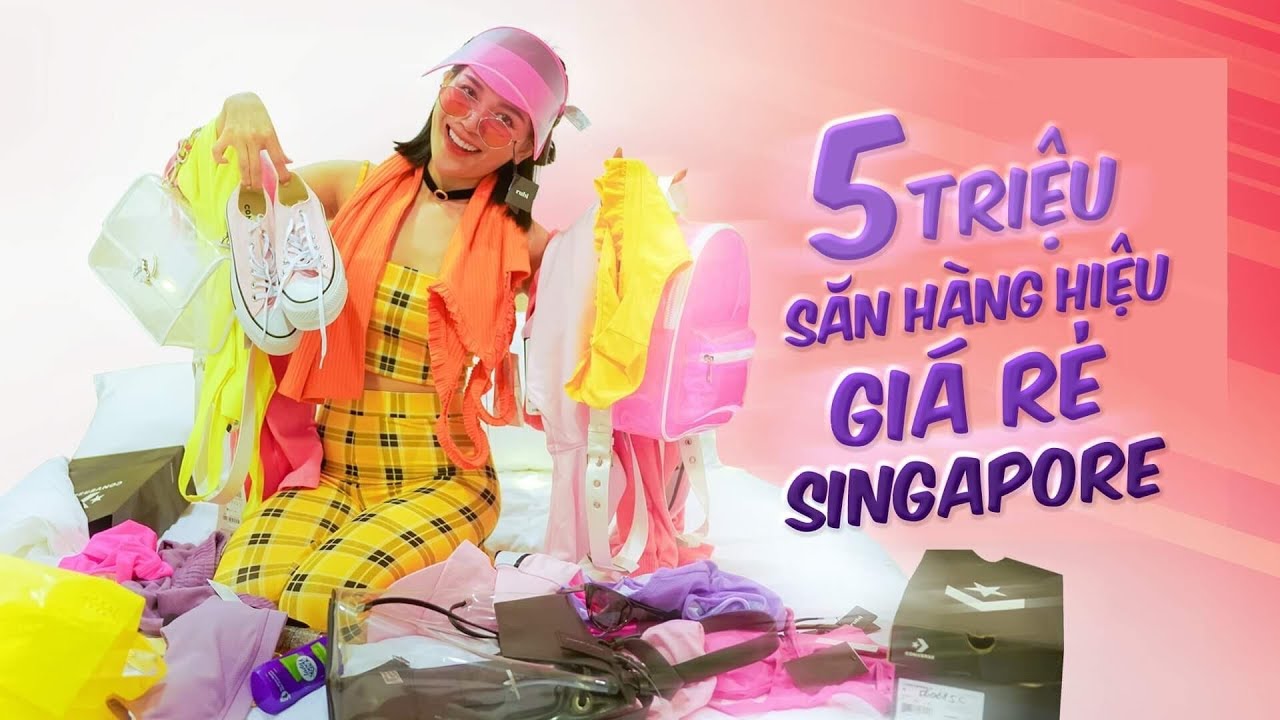 khu mua sắm ở singapore Update 2022 THỬ THÁCH 5 TRIỆU MUA ĐỒ HIỆU GIÁ RẺ TẠI SINGAPORE 👗👙👠 | SITA VLOG