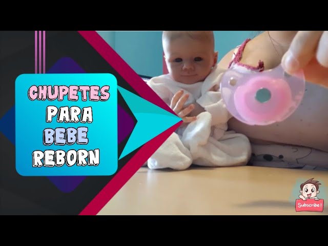 Imán o Masilla Para Muñeca Bebé Reborn ~ translúcido Falso Chupete Chupete 