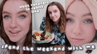 a real weekend in anorexia recovery  the highs, the lows, and everything i ate *vlog*