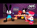 Vs oswald fnf animation 3d 360  rabbits luck