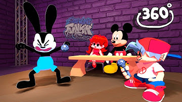 Vs Oswald FNF Animation 3D 360° - Rabbit