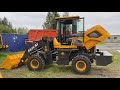 Обзор фронтального погрузчика FUKAI ZL920S