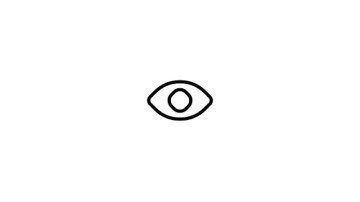 CSS Icon Tutorial 3 - Draw Eye Icon with Pure Css