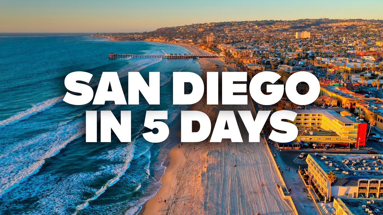SAN DIEGO IN 5 DAYS! Perfect Itinerary with Must-See Attractions!