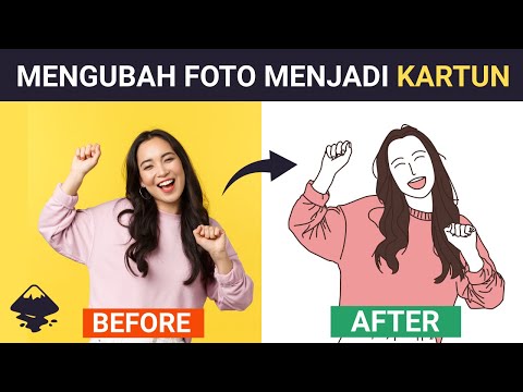 Membuat Ilustrasi Kartun Sederhana Menggunakan Inkscape
