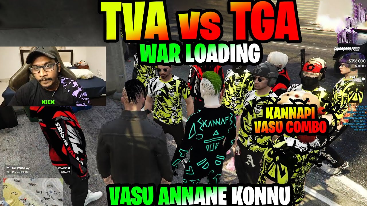 TvA vs TGA War Loading.. 🥶 വാസു അണ്ണനെ കൊന്നു 😶 BoB & Maman വന്നപ്പോൾ 💀 വള്ളി Team Is Back 🥵