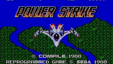 Sega Master System - Power Strike Intro