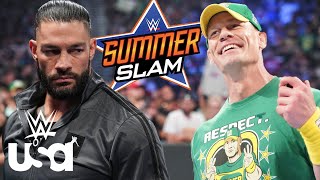What Will Happen When John Cena Faces Roman Reigns at SummerSlam 2021 | WWE on USA