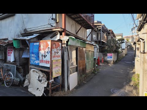 中野～東中野散歩【4K東京街歩き】Japan Tokyo walkingtour/Nakano-Higashinakano