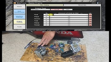 2DOF simtools output test( финальные испытания перед сборкой )