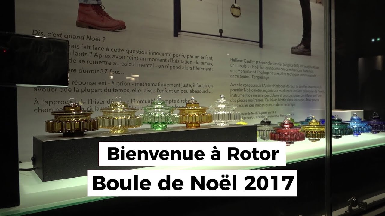 Boules De Noël De Meisenthal Rotor 2017