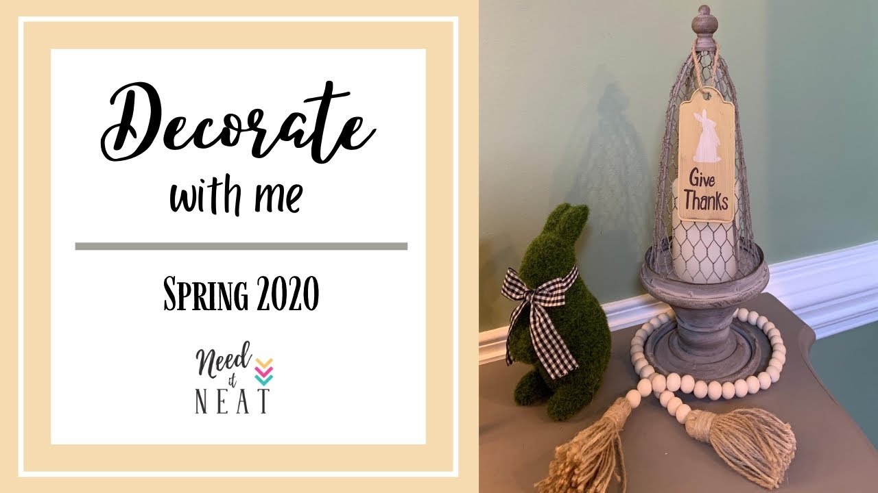 Spring Decorate with Me | Easter Spring 2020